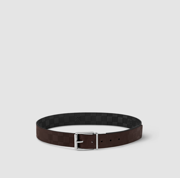 Gürtel wendbar Damier Print 40 mm Herren