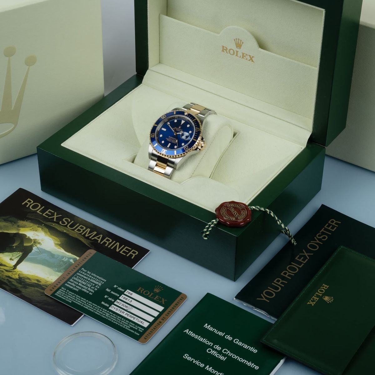 Taucheruhr Date 126613LB "Bluesy" – Produktansicht 6