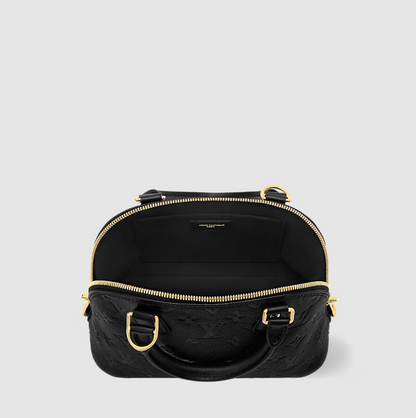 Alma BB Leder Leder Monogram Empreinte Schwarz Originalfoto 2