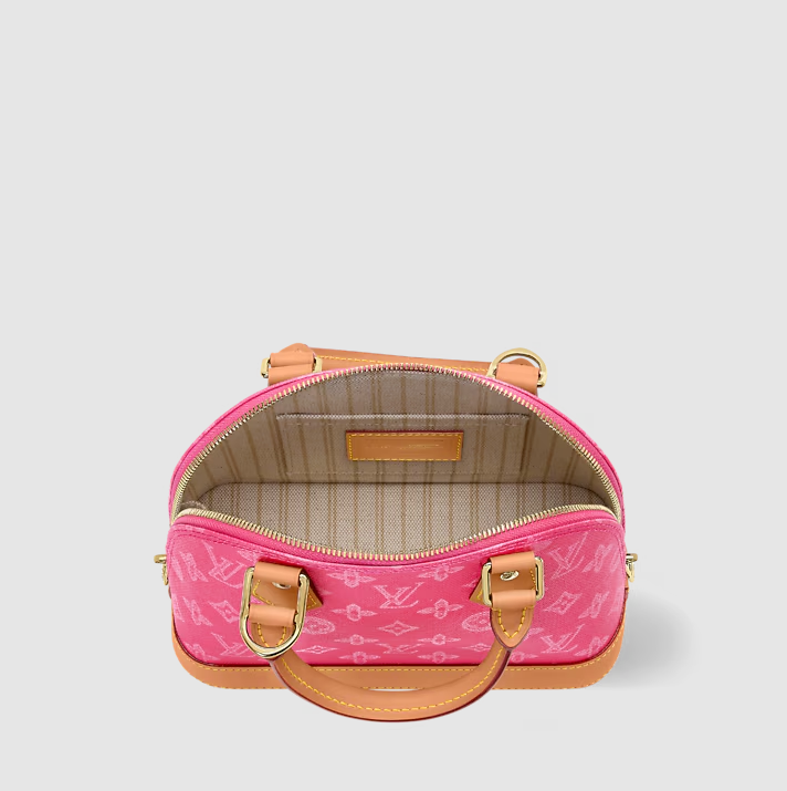 Alma BB Rosa Ruban Monogram Originalfoto 3