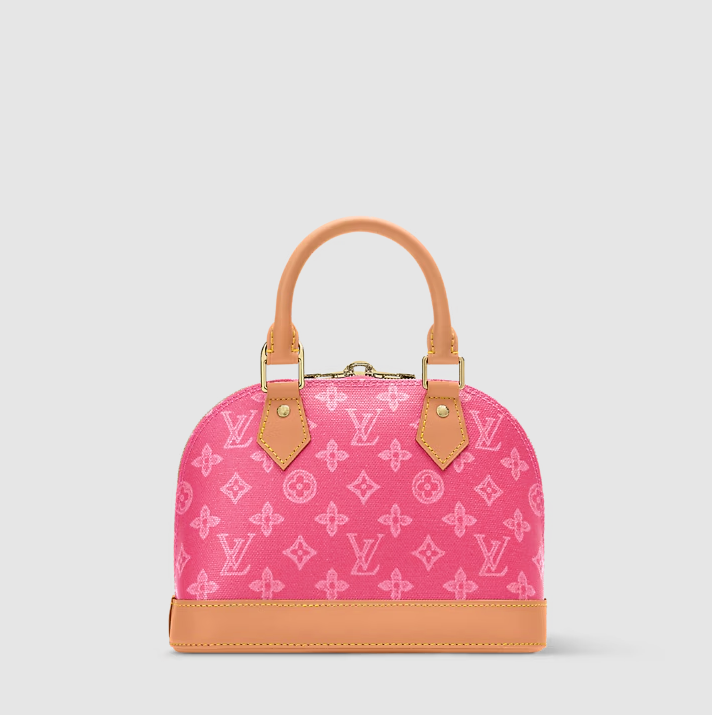 Alma BB Rosa Ruban Monogram Originalfoto 4