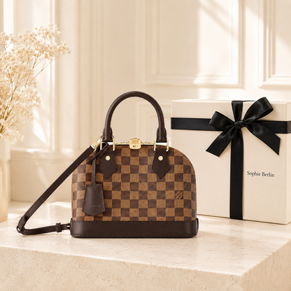 Alma BB Canvas Damier Ébène Braun Luxus-Profilfoto
