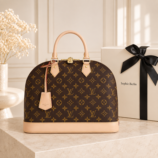 Alma MM Canvas Monogram Luxus-Profilfoto