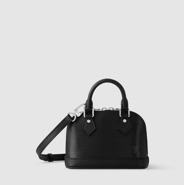 Alma Nano Leder Epi Schwarz Originalfoto 1