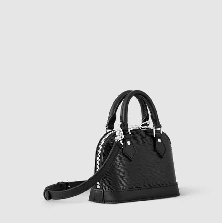 Alma Nano Leder Epi Schwarz Originalfoto 2