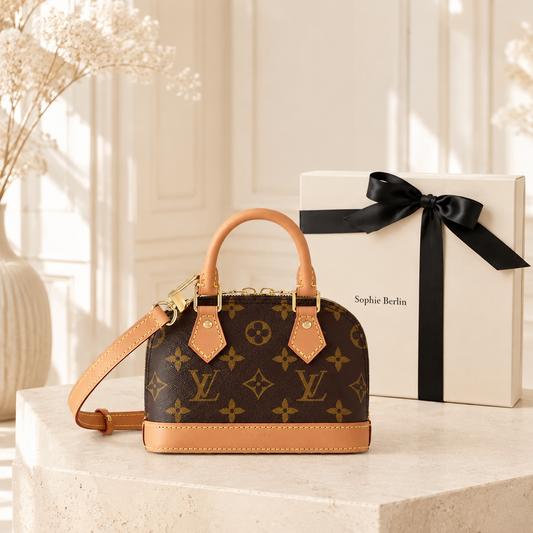Alma Nano Canvas Monogram Luxus-Profilfoto