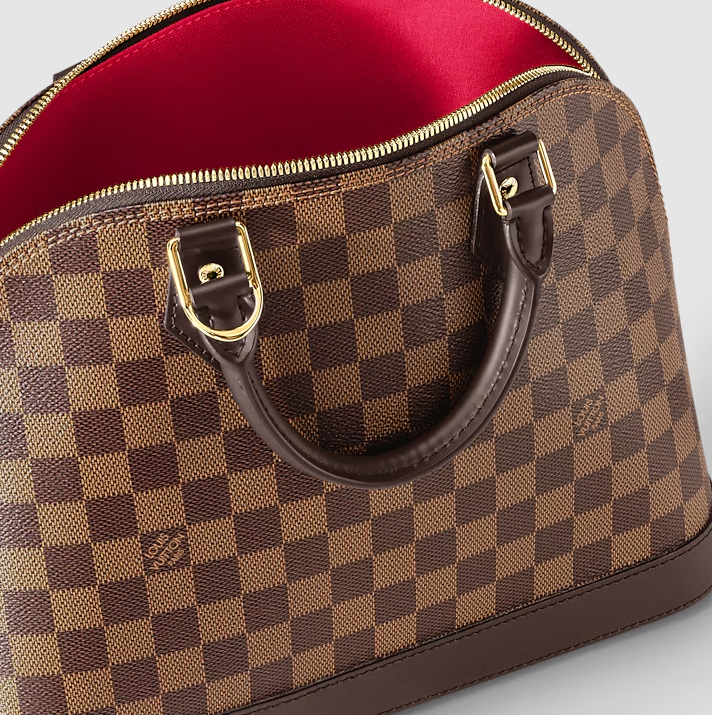 Alma PM Canvas Damier Ébène Originalfoto 4