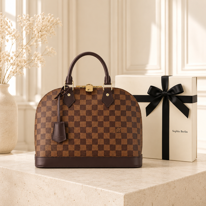 Alma PM Canvas Damier Ébène Luxus-Profilfoto