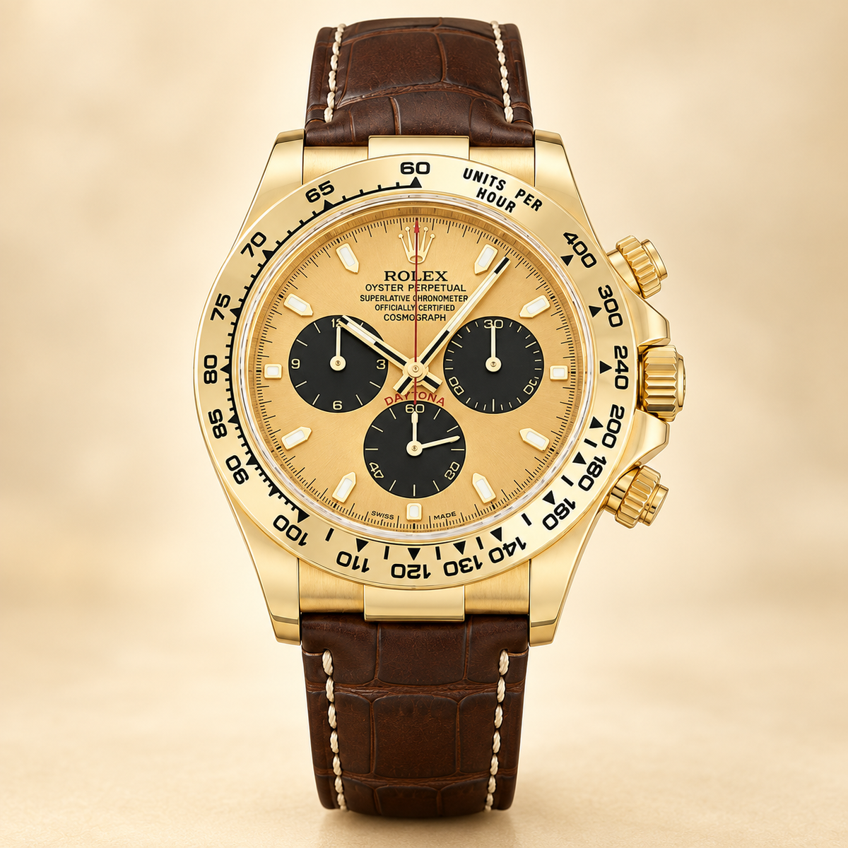 Auremont Herren-Chronograph 40 mm Vorderansicht
