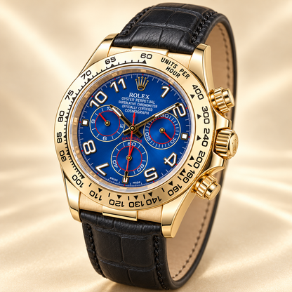 Azurano Herren-Chronograph 39 mm Seitenansicht