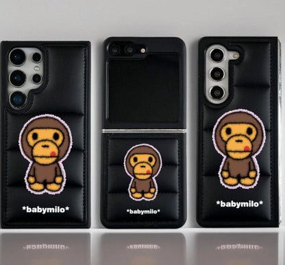 Baby-Affen-Handyhülle für Samsung Galaxy, Fold und Flip – Originalansicht 1