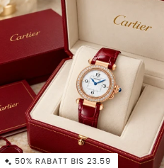 Ballon Bleu Damenuhr mit bordeauxrotem Lederarmband 33 mm in presentatiebox