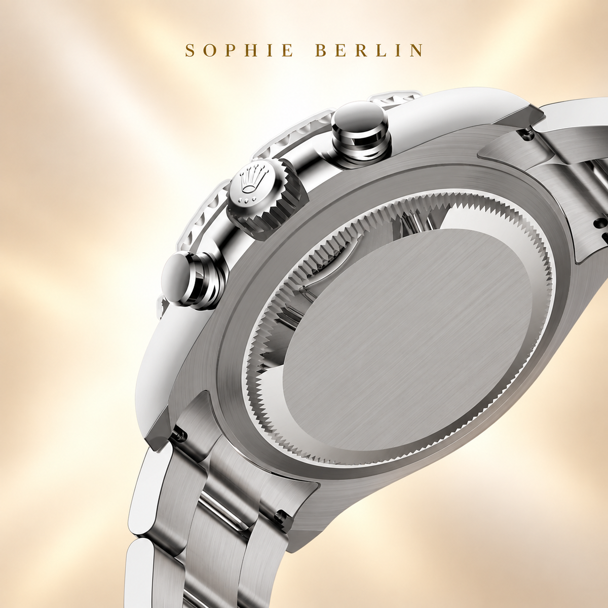 Maritime Herrenuhr – Blau & Weiß – Rückseite und Innenseite des Armbands – Sophie Berlin
