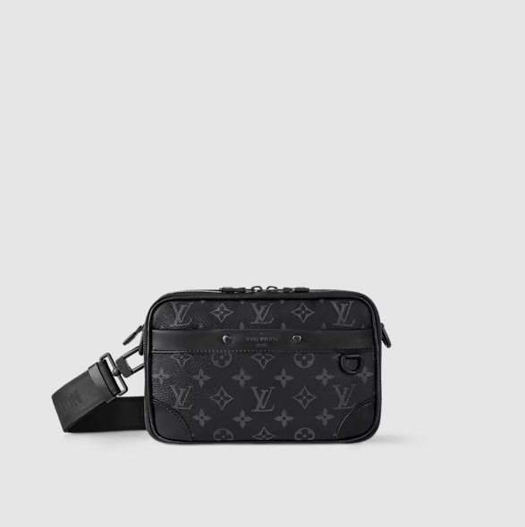 Tasche messenger Alpha Monogram Eclipse Originalfoto 1