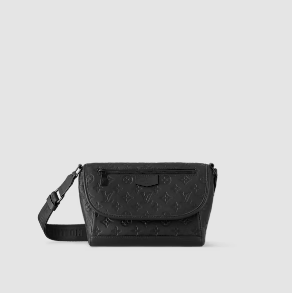 Tasche messenger Pulse Ultra Schwarz Uomo Originalfoto 1