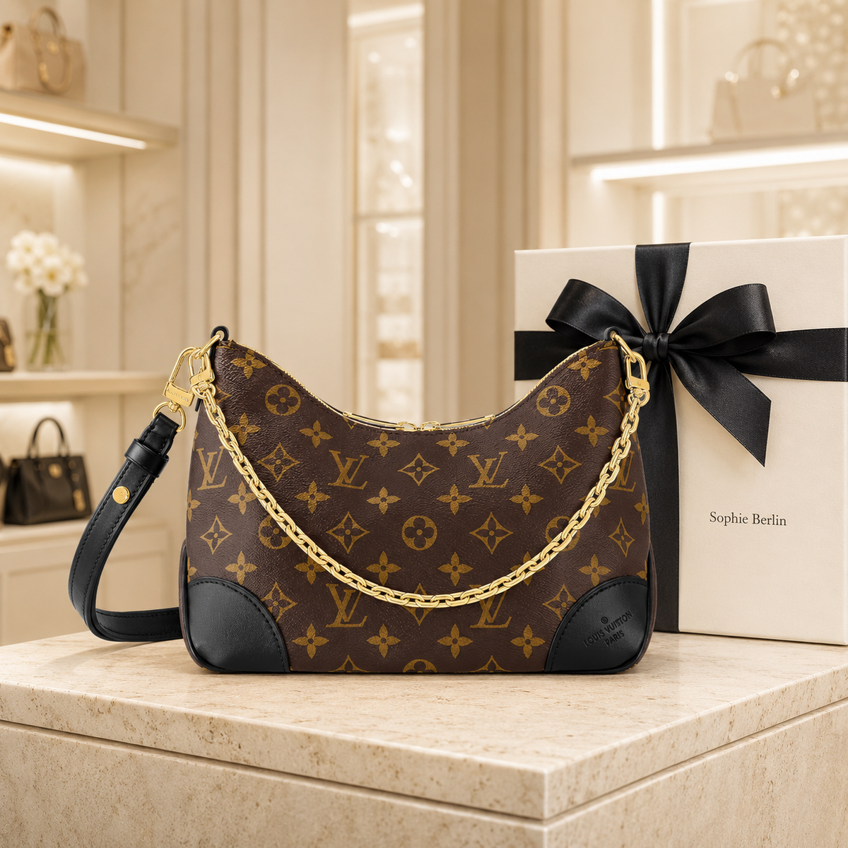 Boulogne PM Monogram Nera Luxus-Profilfoto