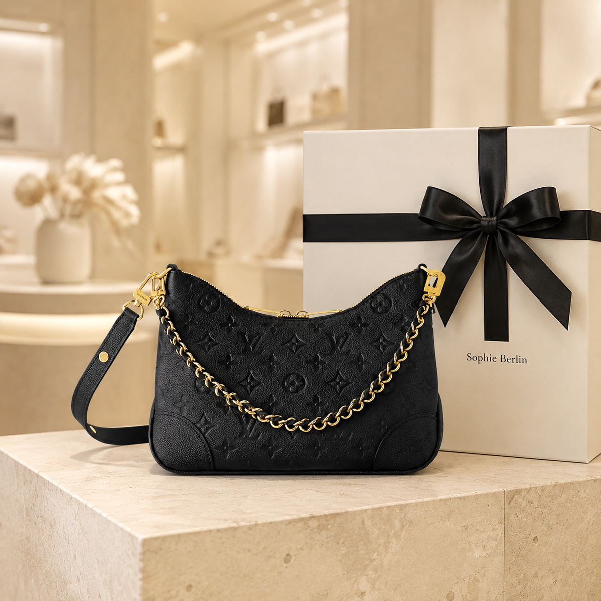 Boulogne PM Monogram Empreinte Luxus-Profilfoto
