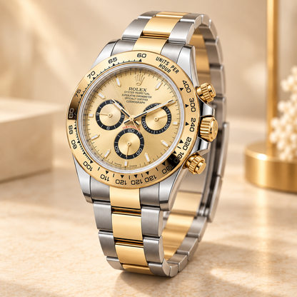 Champalor Herren-Chronograph Seitenansicht
