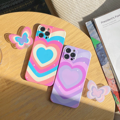 3D-Regenbogen-Schmetterling iPhone-Hülle