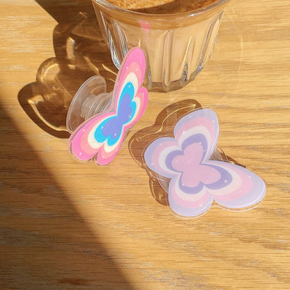 3D-Regenbogen-Schmetterling iPhone-Hülle
