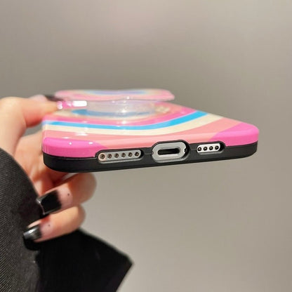 3D-Regenbogen-Schmetterling iPhone-Hülle