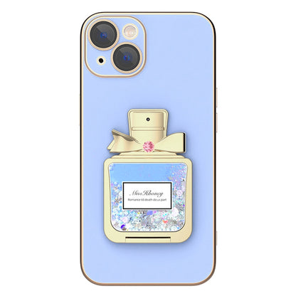 3D-Glitzer-Parfümflasche iPhone-Hülle