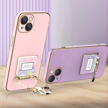 3D-Glitzer-Parfümflasche iPhone-Hülle