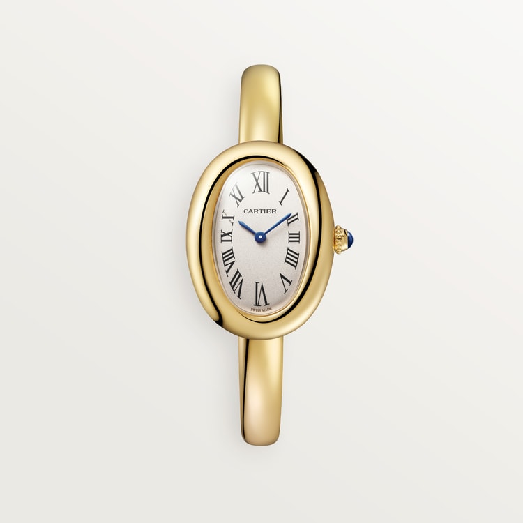 Baignoire Damenuhr in Gold – Small
