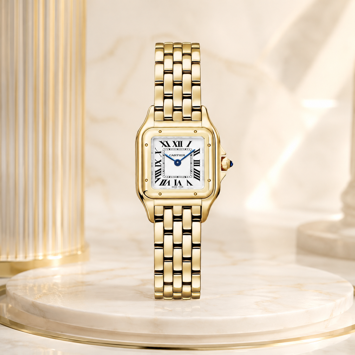 Panthère Damenuhr in Gold – Medium – Luxus Profilfoto