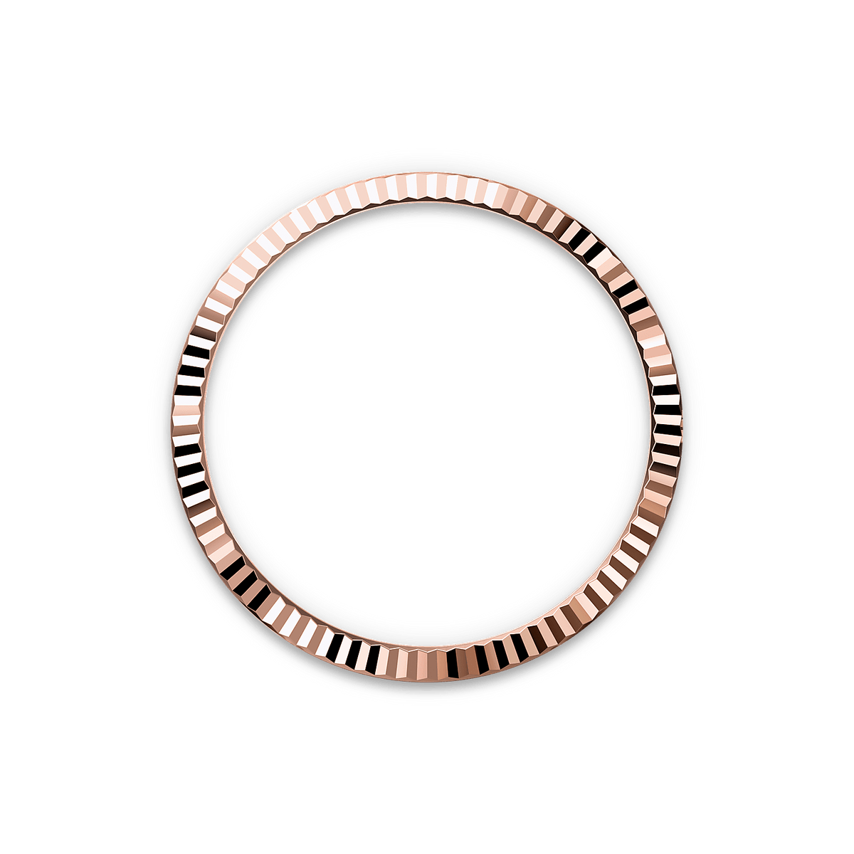 Day-Date 36 referentie 128235 – geribbelde lunette en kastdetail