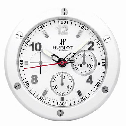Hublot Big Bang Wanduhr – Weiß – Ansicht 1
