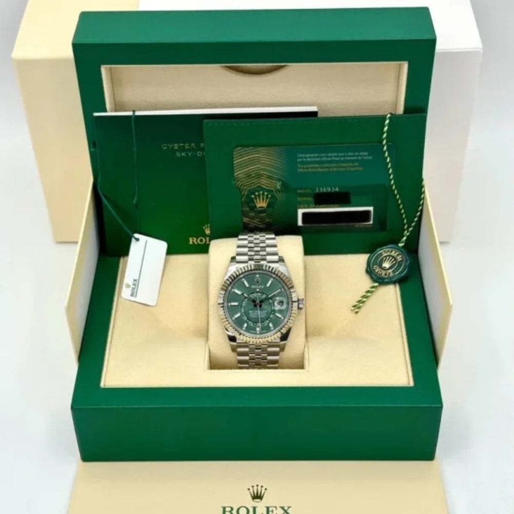 Sky-Dweller "Green Dial" 336934-0001 – Produktansicht 5