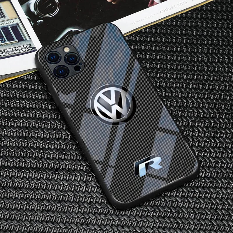 Luxuriöse Autologo iPhone-Hülle – Design 17