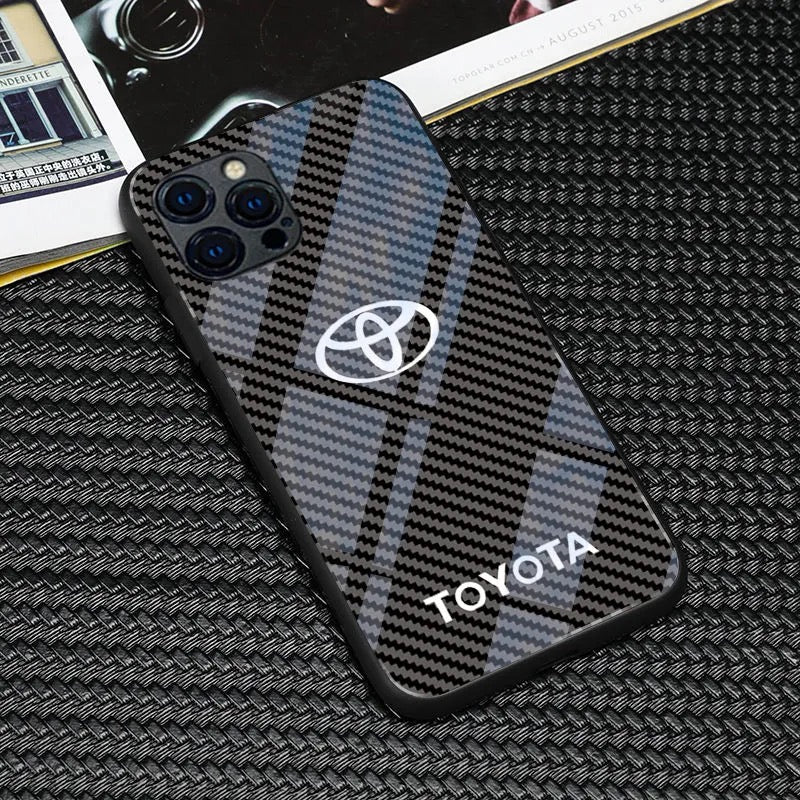 Luxuriöse Autologo iPhone-Hülle – Design 32