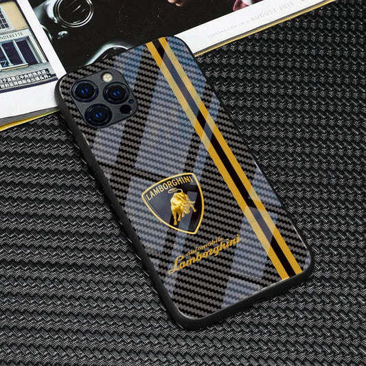 Luxuriöse Autologo iPhone-Hülle – Design 41