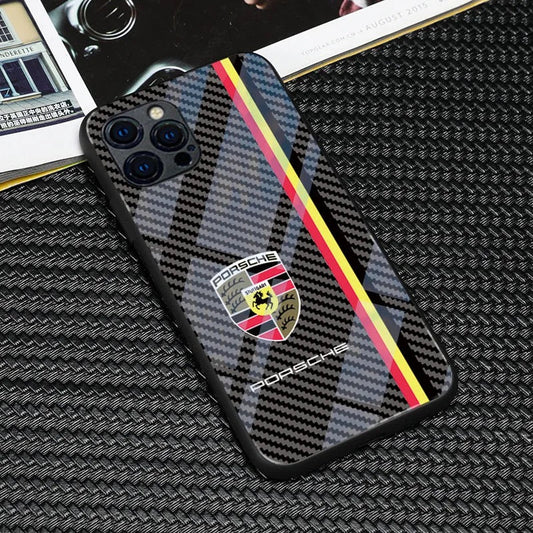 Luxuriöse Autologo iPhone-Hülle – Design 42