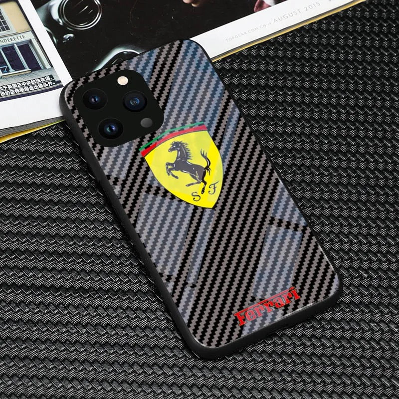 Luxuriöse Autologo iPhone-Hülle – Design 63