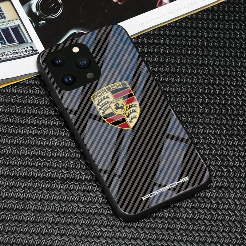 Luxuriöse Autologo iPhone-Hülle – Design 64