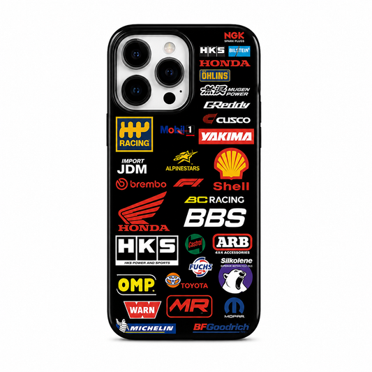 Luxuriöse Autologo iPhone-Hülle – Design 75