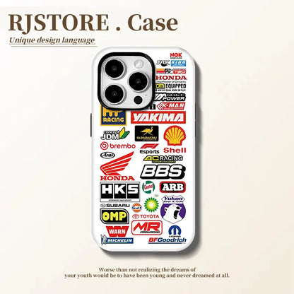 Luxuriöse Autologo iPhone-Hülle – Design 42