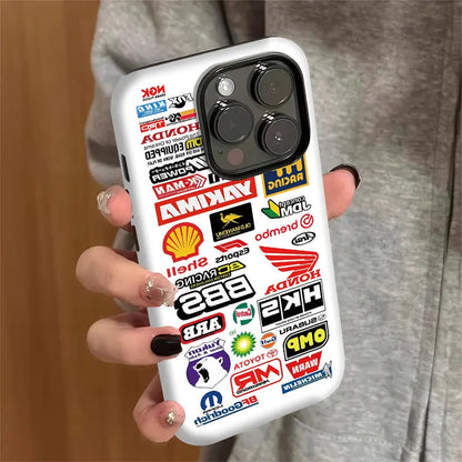 Luxuriöse Autologo iPhone-Hülle – Design 42