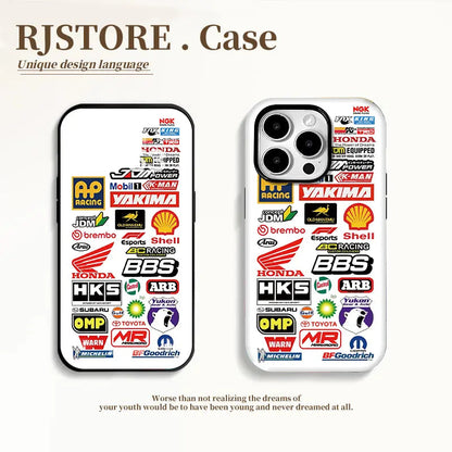 Luxuriöse Autologo iPhone-Hülle – Design 42
