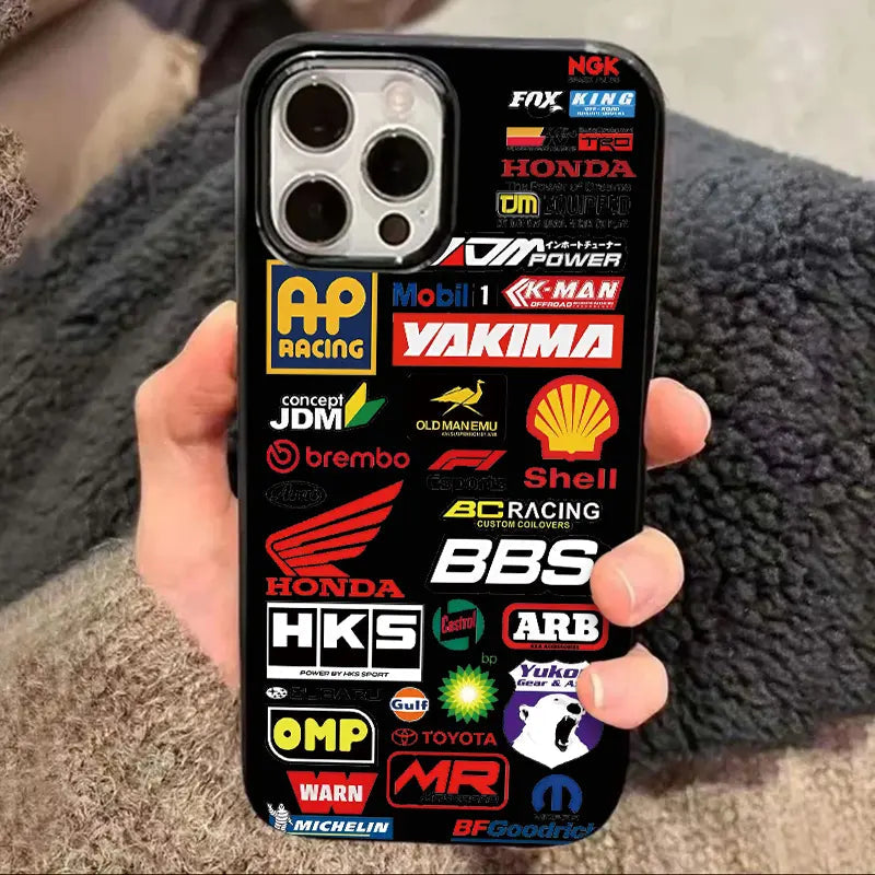Luxuriöse Autologo iPhone-Hülle – Design 26