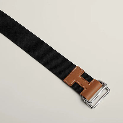 Nomade Wendegürtel für Herren – Braun/Schwarz, 40 mm – Originalansicht 2