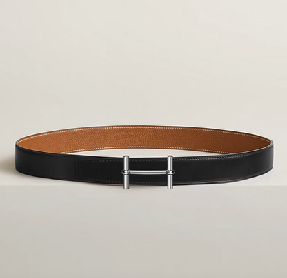 Ancre Wendegürtel für Herren – Schwarz/Gold, 32 mm – Originalansicht 1