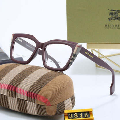 Modische Cat-Eye Check-Sonnenbrille – Ansicht 5