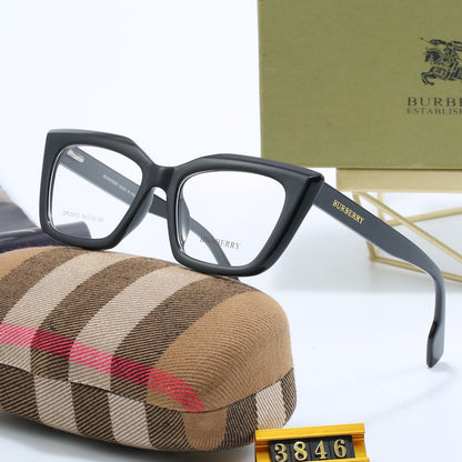 Modische Cat-Eye Check-Sonnenbrille – Ansicht 11