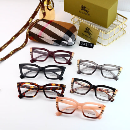Klassische karierte Vintage-Sonnenbrille – Ansicht 4