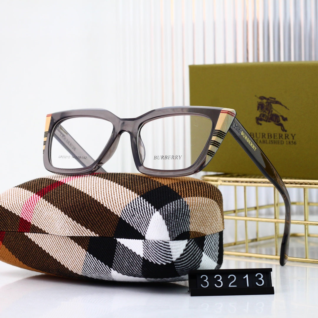 Klassische karierte Vintage-Sonnenbrille – Ansicht 1