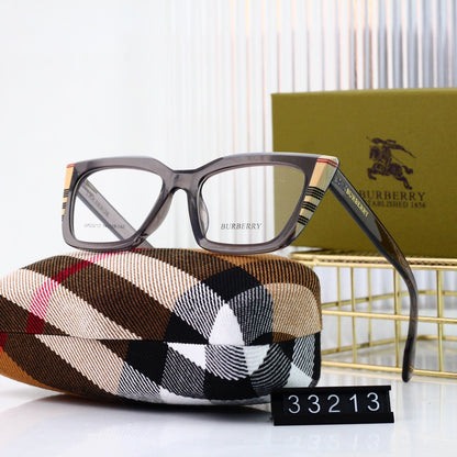 Klassische karierte Vintage-Sonnenbrille – Ansicht 7